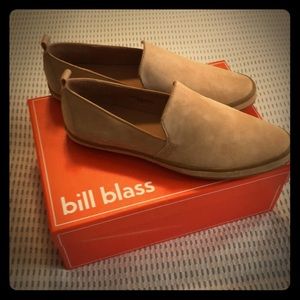 Brand new Bill Blass suede flats